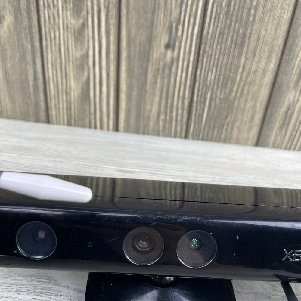 Genuine Microsoft XBOX 360 Kinect Sensor Bar Model 1414 Black - Tested